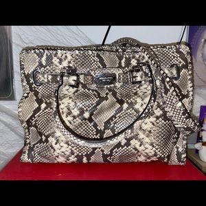 michael kors snakeskin purse